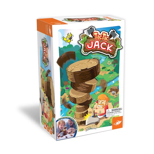 Foxmind Games Tac Tac Jack Board Game, One Size, Multiple Colors